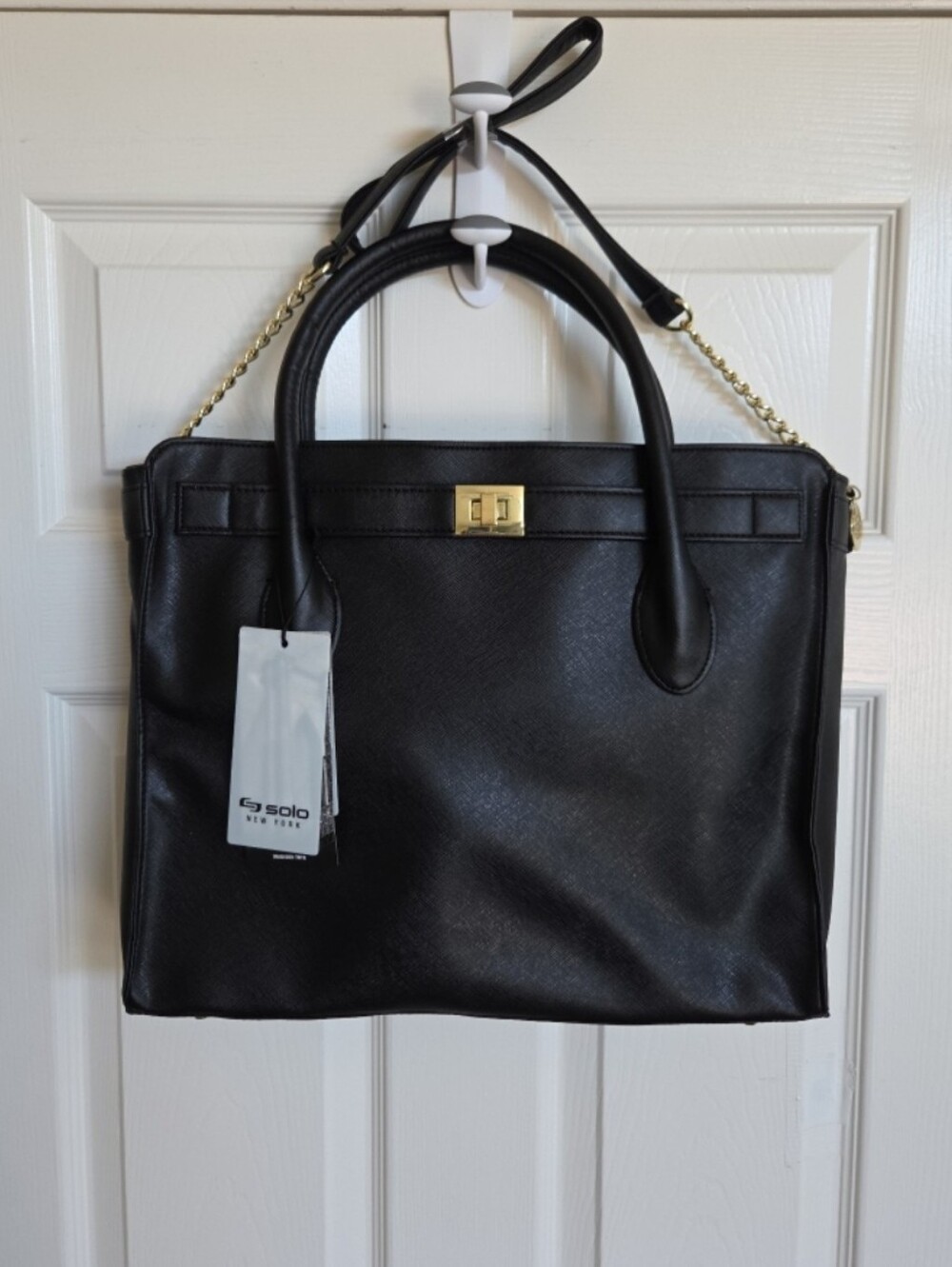 NWT Solo New York Madison Tote, black